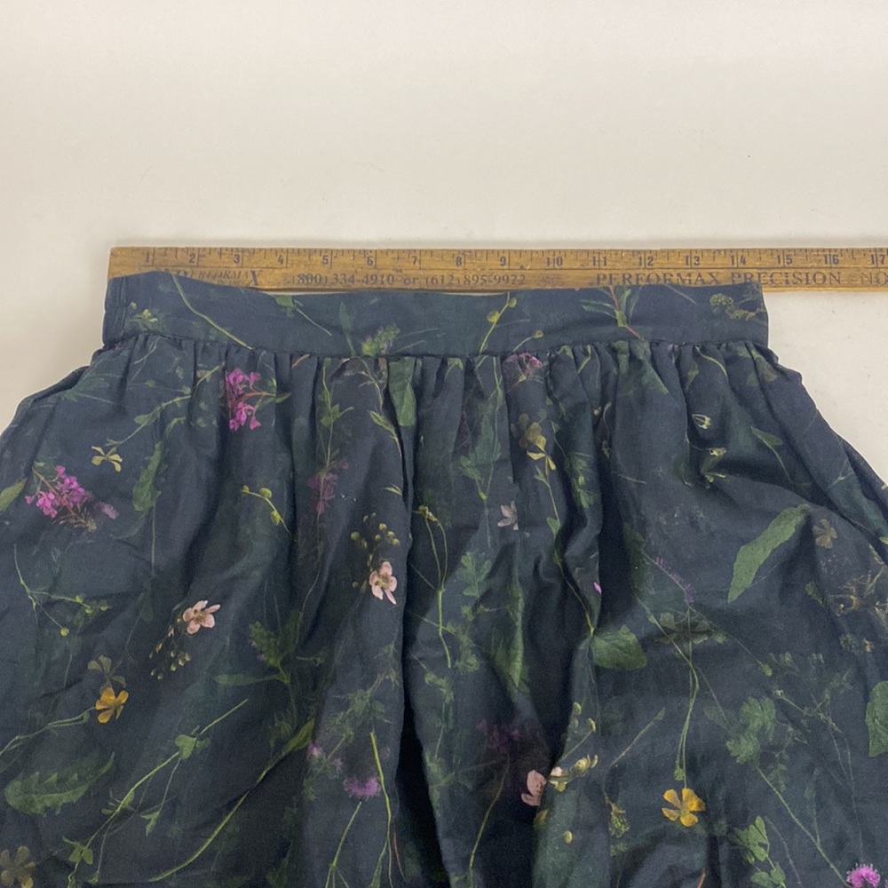 AllSaints Asta Heligan Linen Blend Skirt - Picture 7 of 12